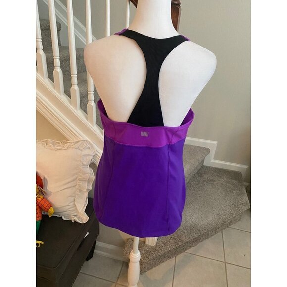 Victoria’s Secret Purple and Black Workout Tank Size L - Picture 6 of 6